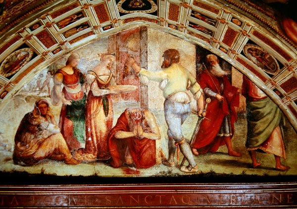 The Decapitation of St. John the Baptist by Giannicola di Paolo