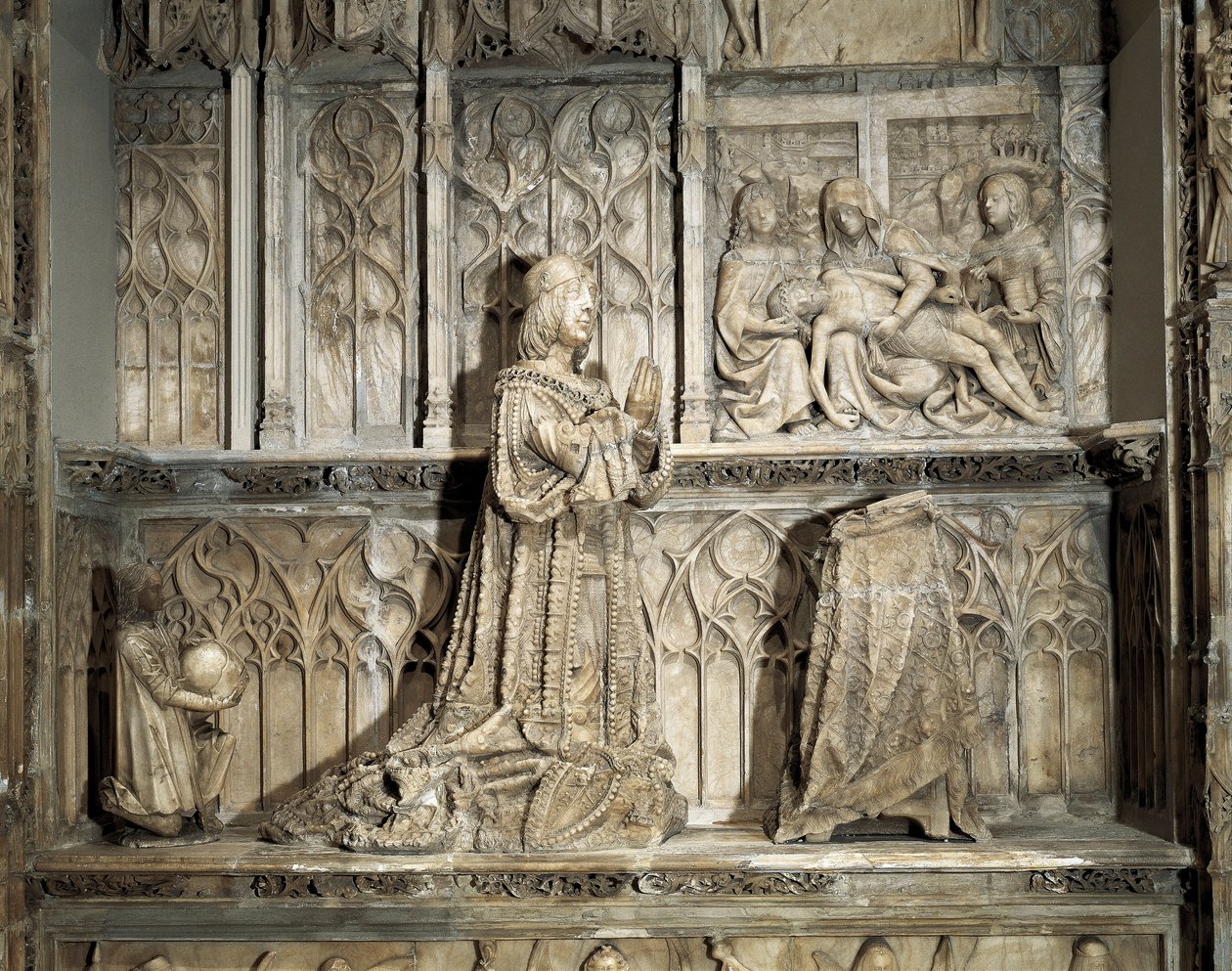 Sepulture of Juan de Padilla (1490-1521) by Gil de Siloe