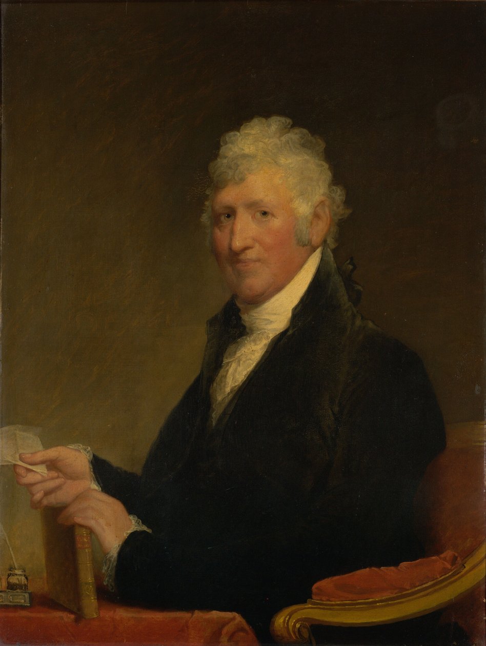 Colonel David Humphreys (1752-1818), B.A. 1771, M.A. 1774 by Gilbert Stuart