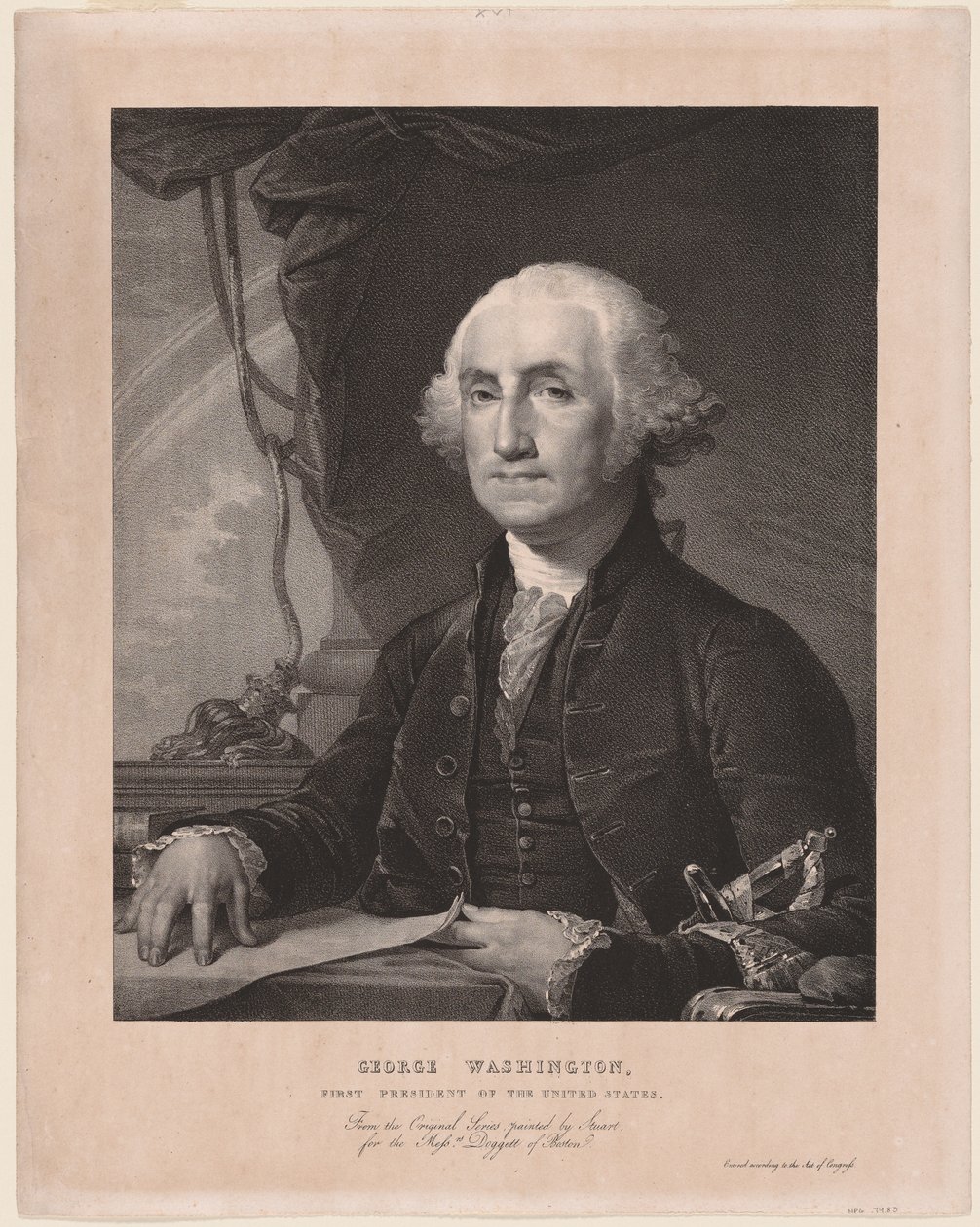 George Washington by Gilbert Stuart