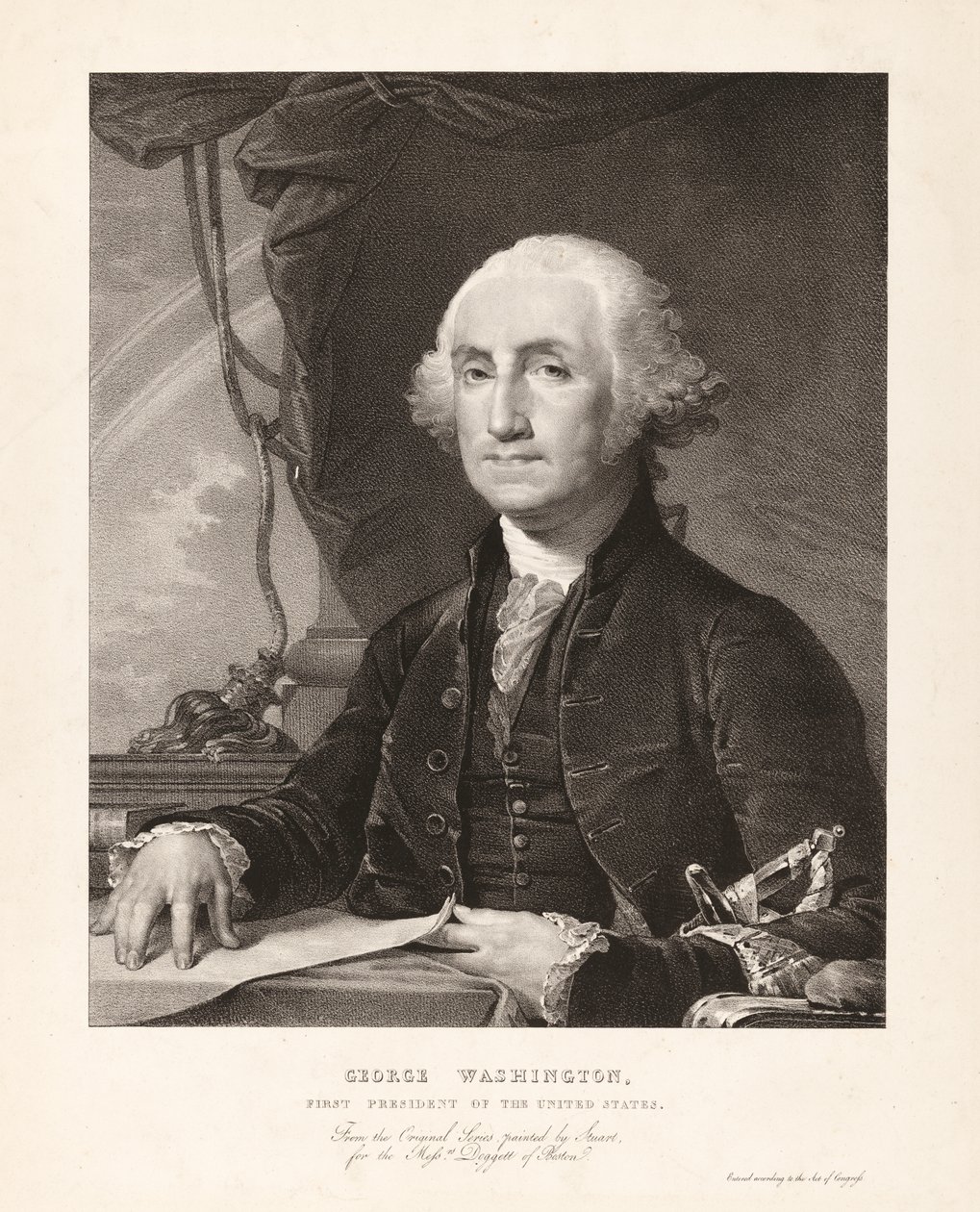 George Washington by Gilbert Stuart