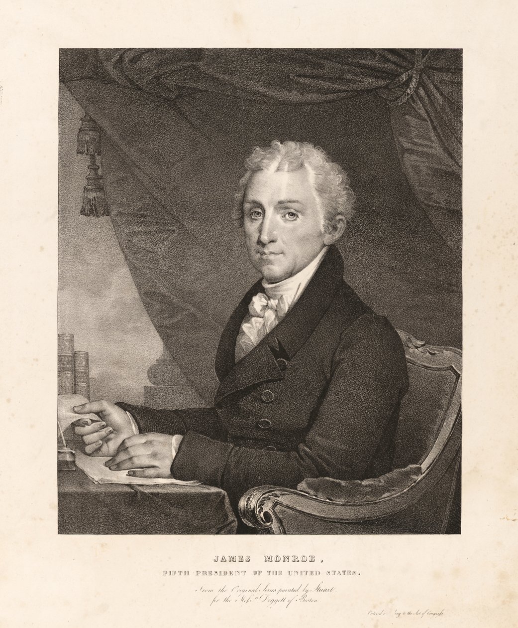 James Monroe by Gilbert Stuart