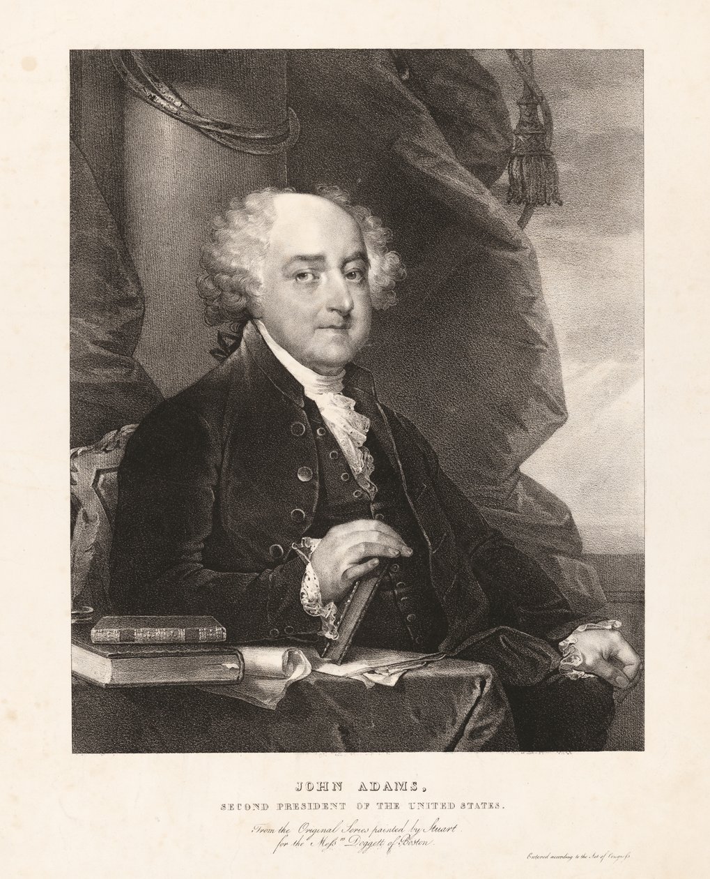 John Adams by Gilbert Stuart