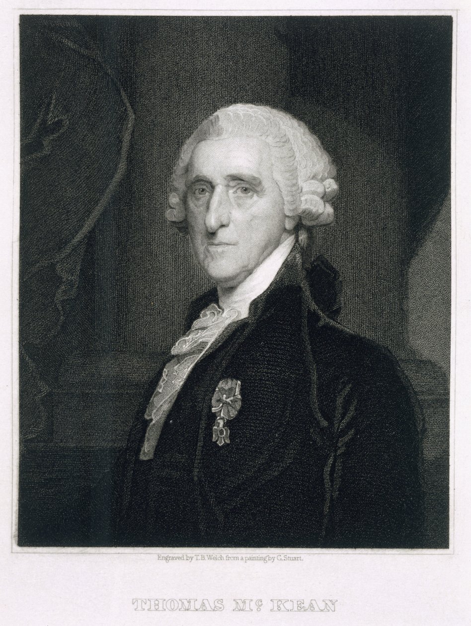 Portrait of Thomas McKean by Gilbert Stuart