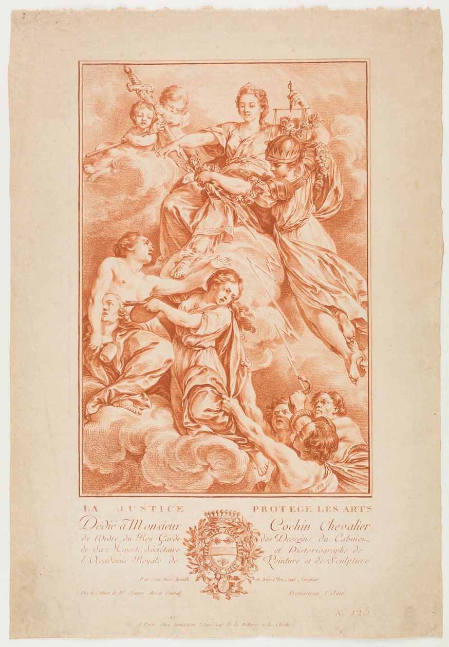 The Baptism of the Eunuch by Gilles Demarteau