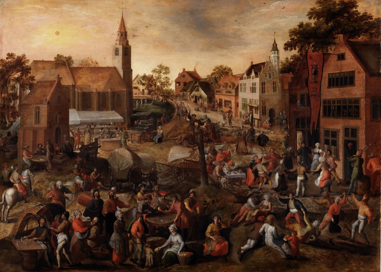 Feast of Saint George by Gillis Mostaert