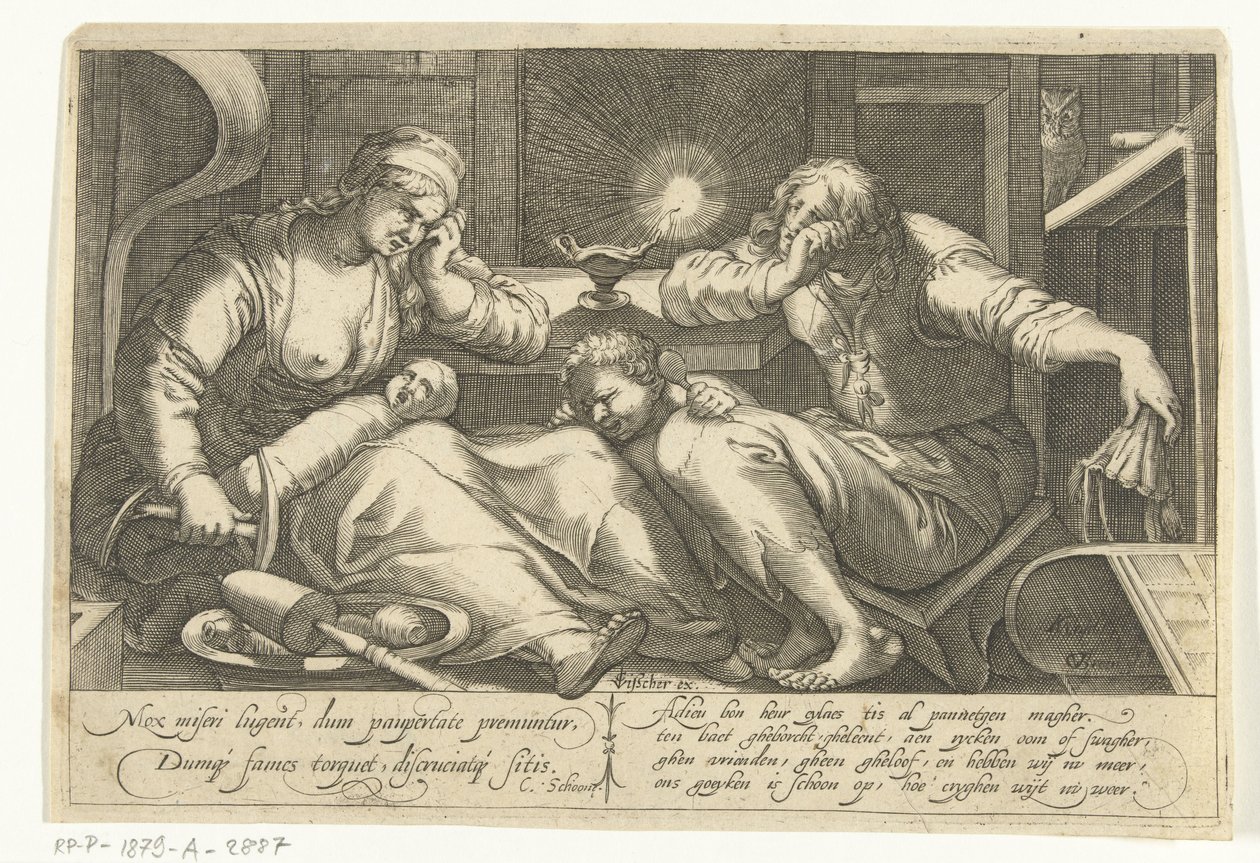 Consequences of Extravagance in Marriage by Gillis van Breen