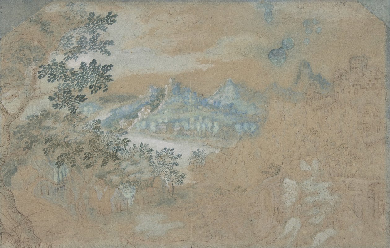 Landscape, n.d. by Gillis van Coninxloo