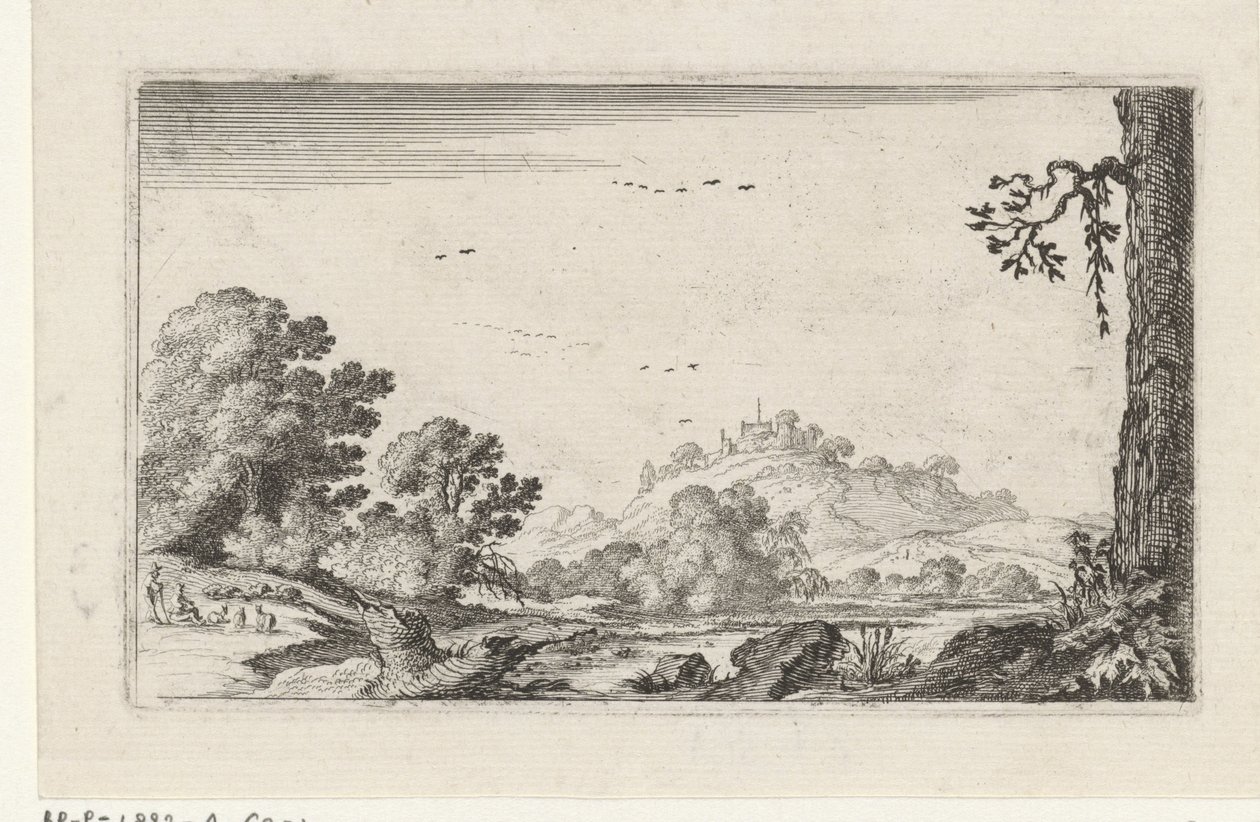 River Landscape by Gillis van Scheyndel (I)