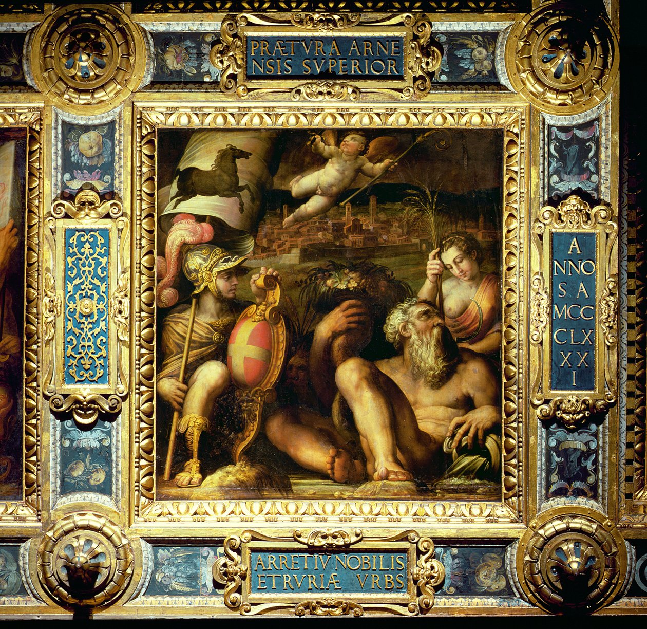 Allegory of the Town of Arezzo by Giorgio Vasari