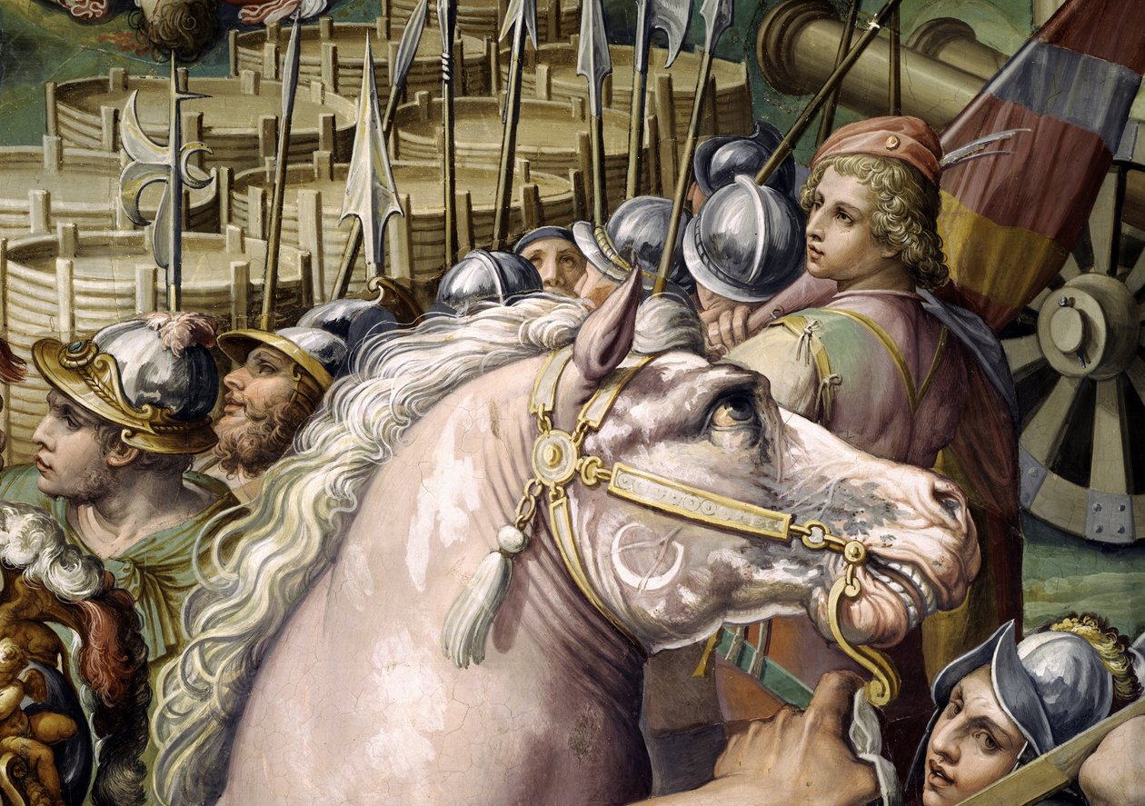 Capture of Pisa (detail) by Giorgio (and workshop) Vasari