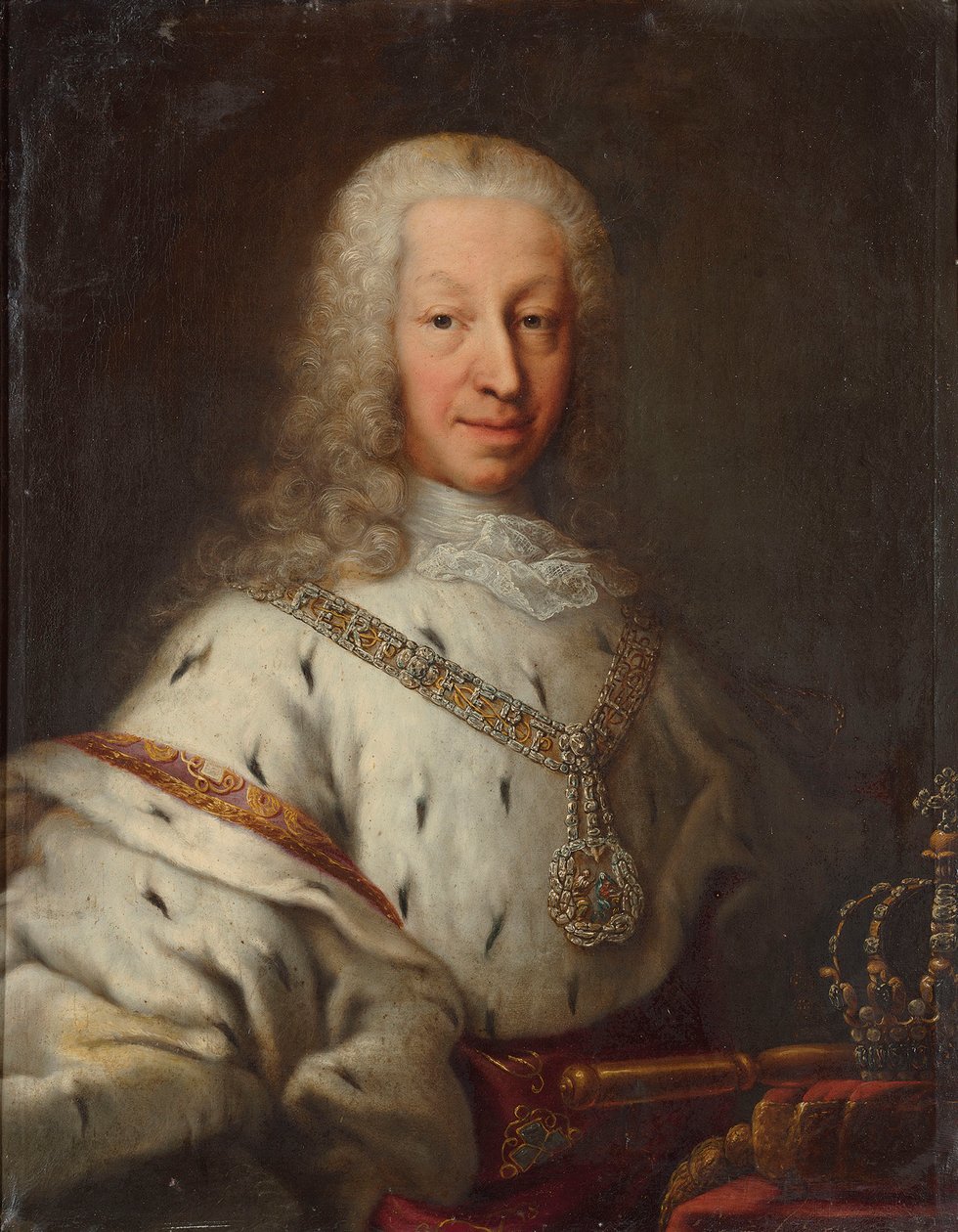 Charles Emmanuel III, Duke of Savoy and King of Sardinia, First Half of the 18th Century by Giorgio Domenico Duprà