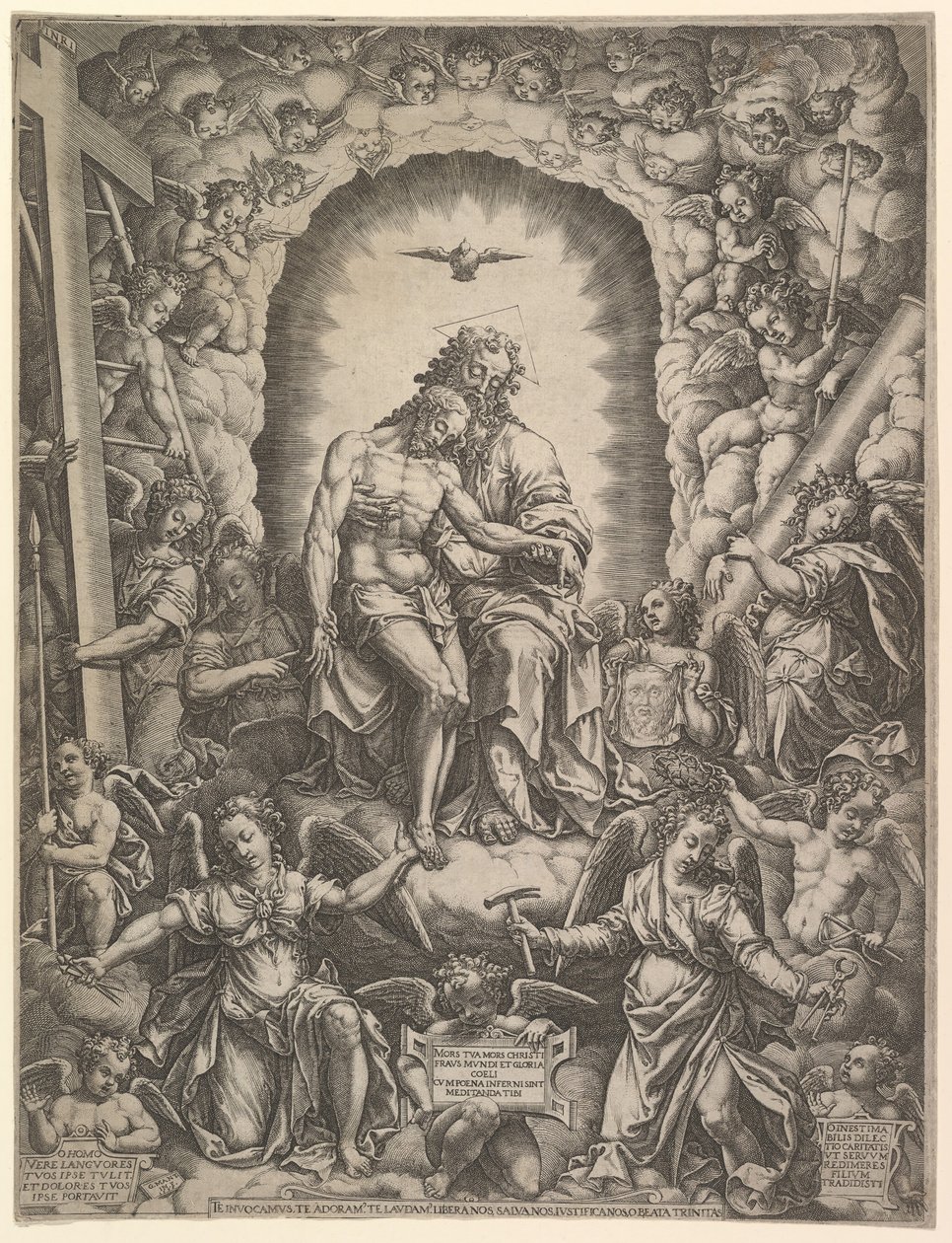 The Trinity by Giorgio Ghisi