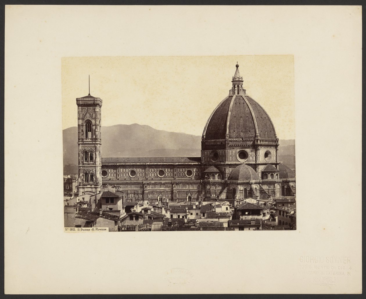 Florence, The Dome by Giorgio Sommer