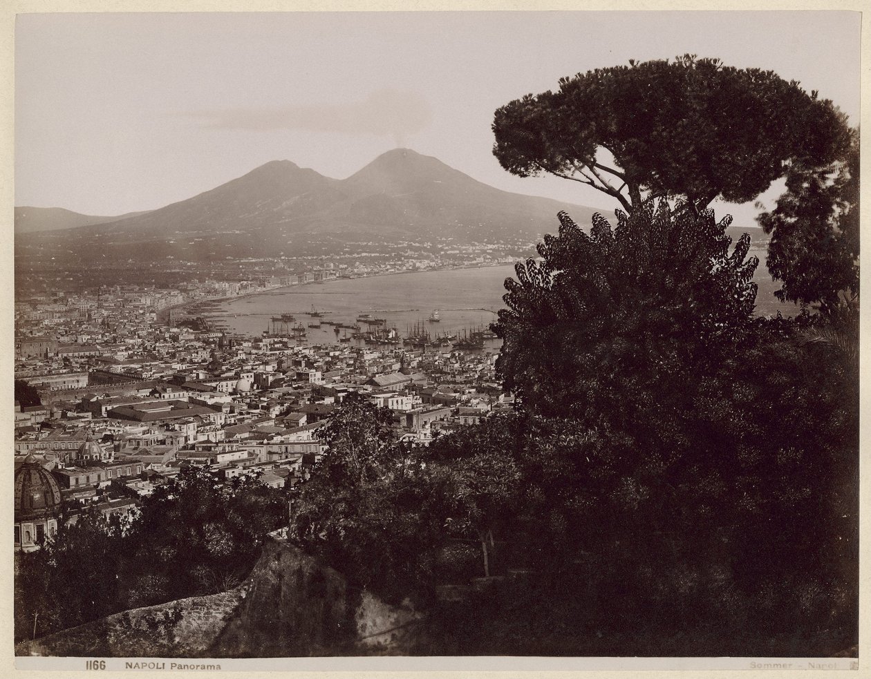 Naples Panorama by Giorgio Sommer