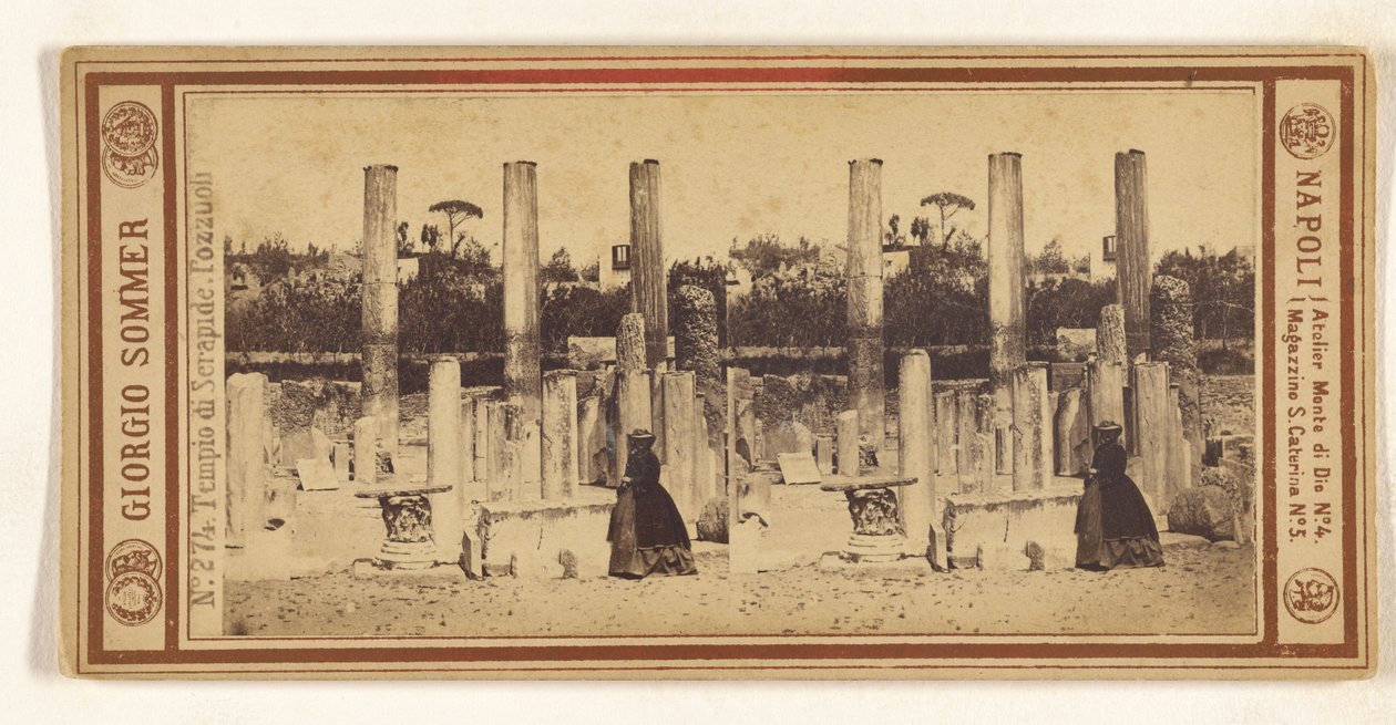 Temple of Serapis. Pozzuoli. by Giorgio Sommer