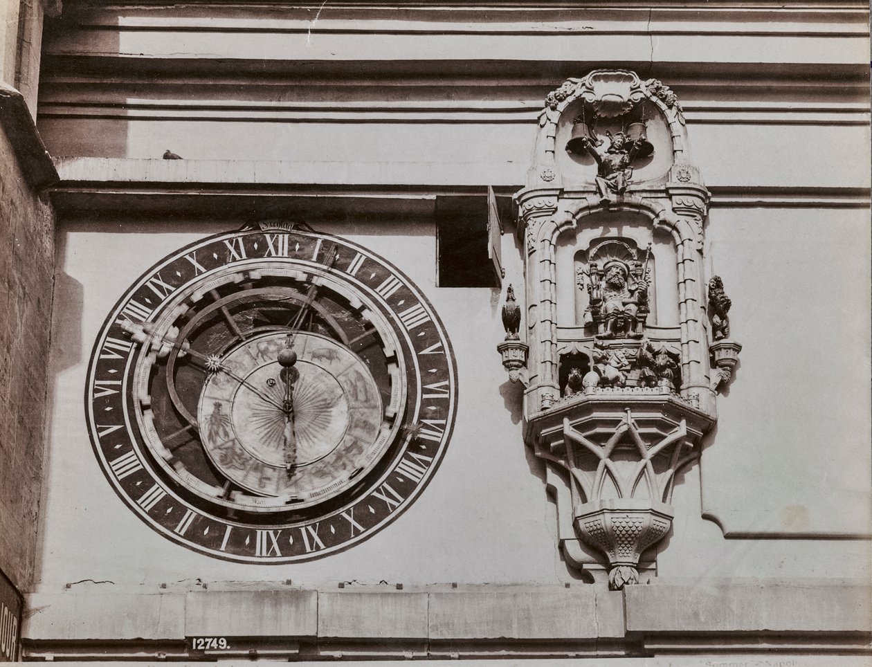 The Quadrant of the Clock Tower in Bern by Giorgio Sommer
