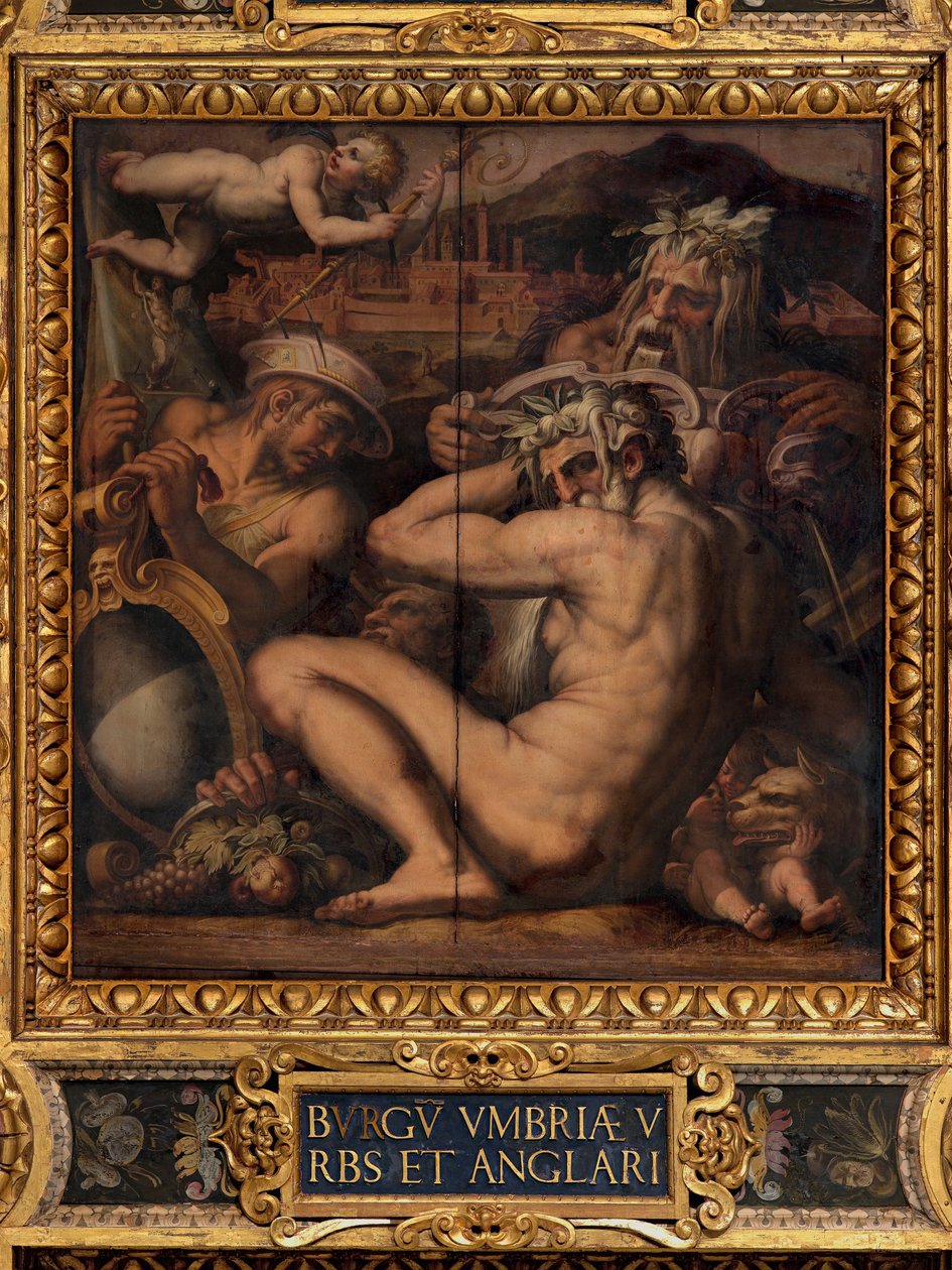 Allegory of Borgo San Sepolcro and Anghiari by Giorgio Vasari