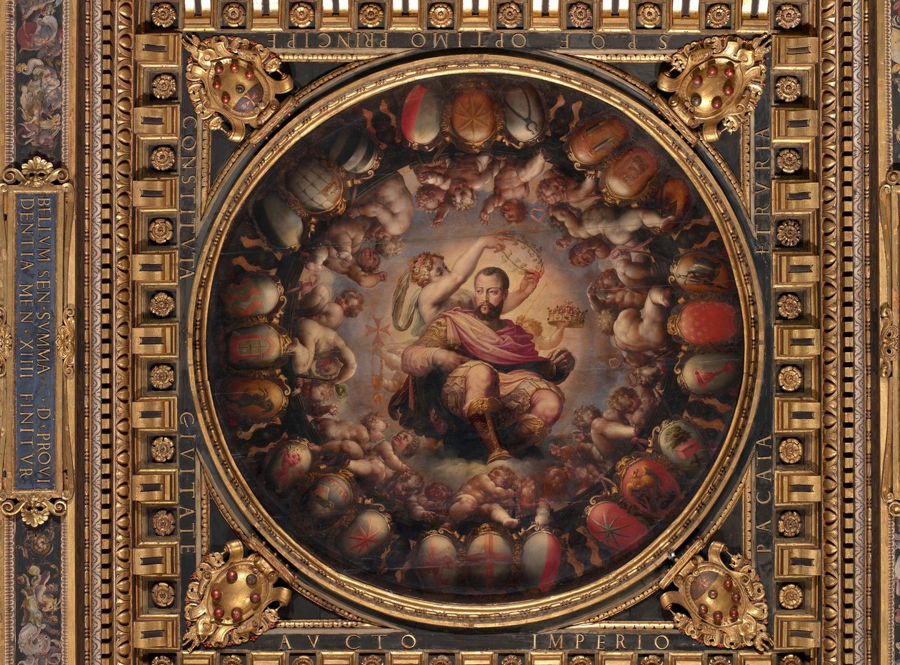 Apotheosis of Cosimo I by Giorgio Vasari