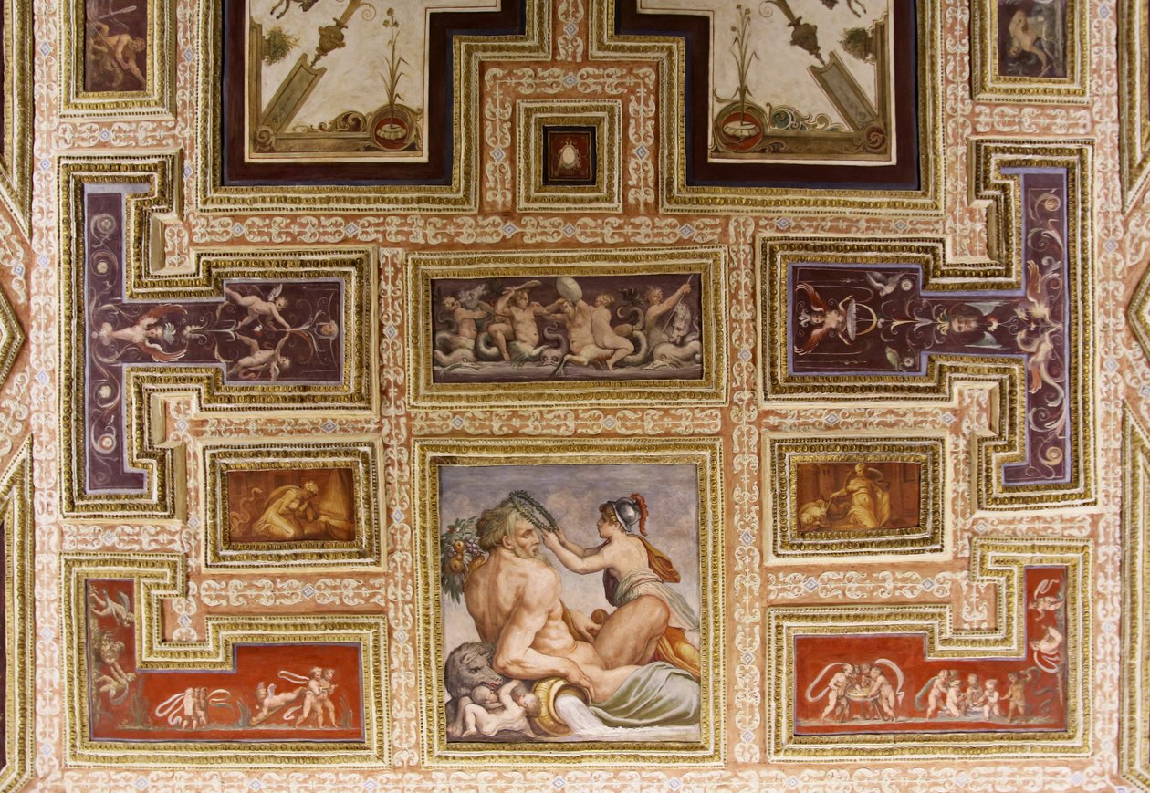 Ceres Nursing Triptolemus (detail) by Giorgio Vasari