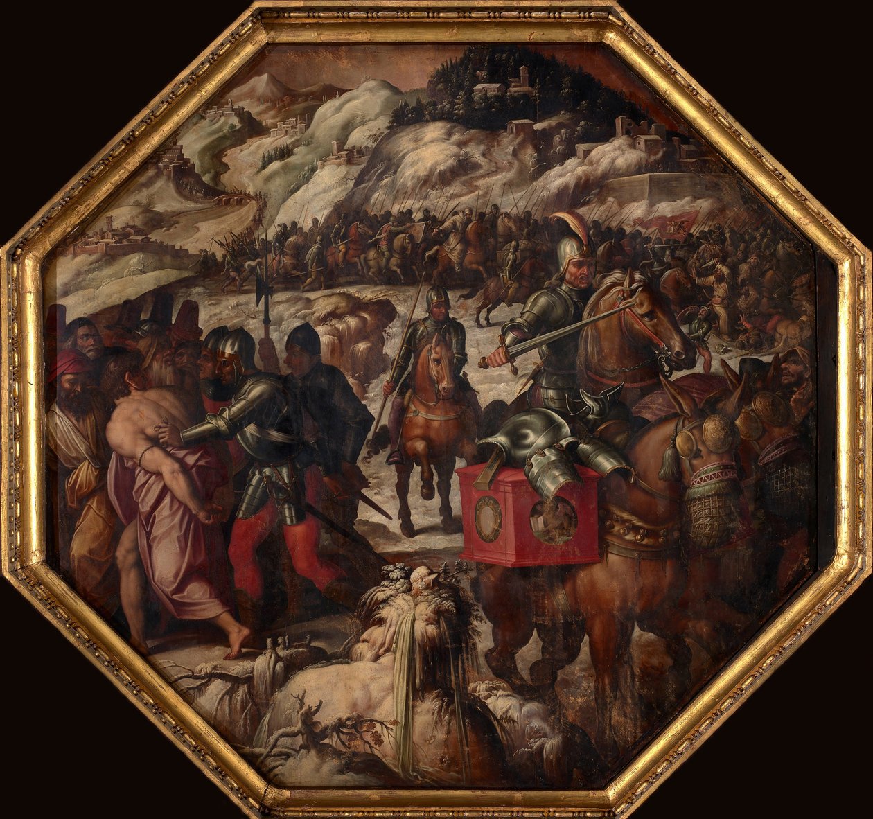 Defeat of the Venetians in Casentino by Giorgio Vasari