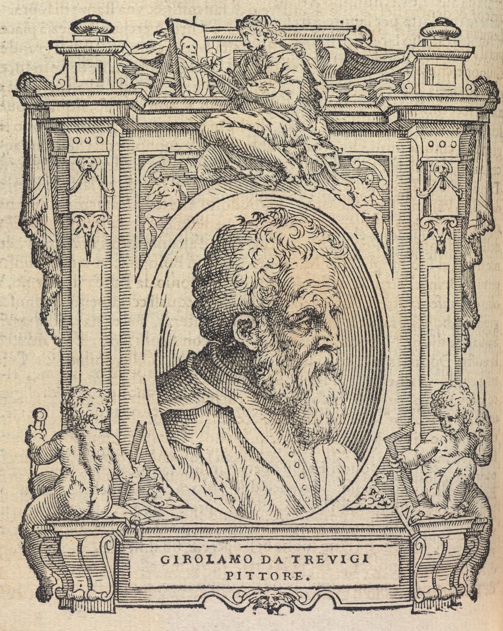 Vasari, The Lives - Girolamo da Trevigi by Giorgio Vasari
