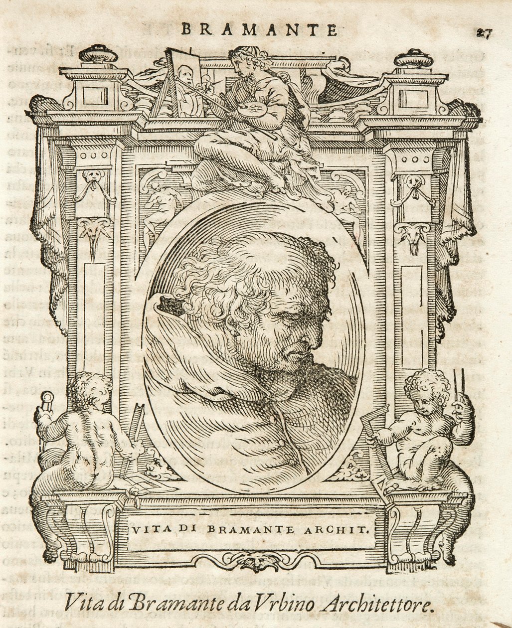 Lives of the Most Excellent Painters, Sculptors, and Architects, Giorgio Vasari 1568, Bramante by Giorgio Vasari