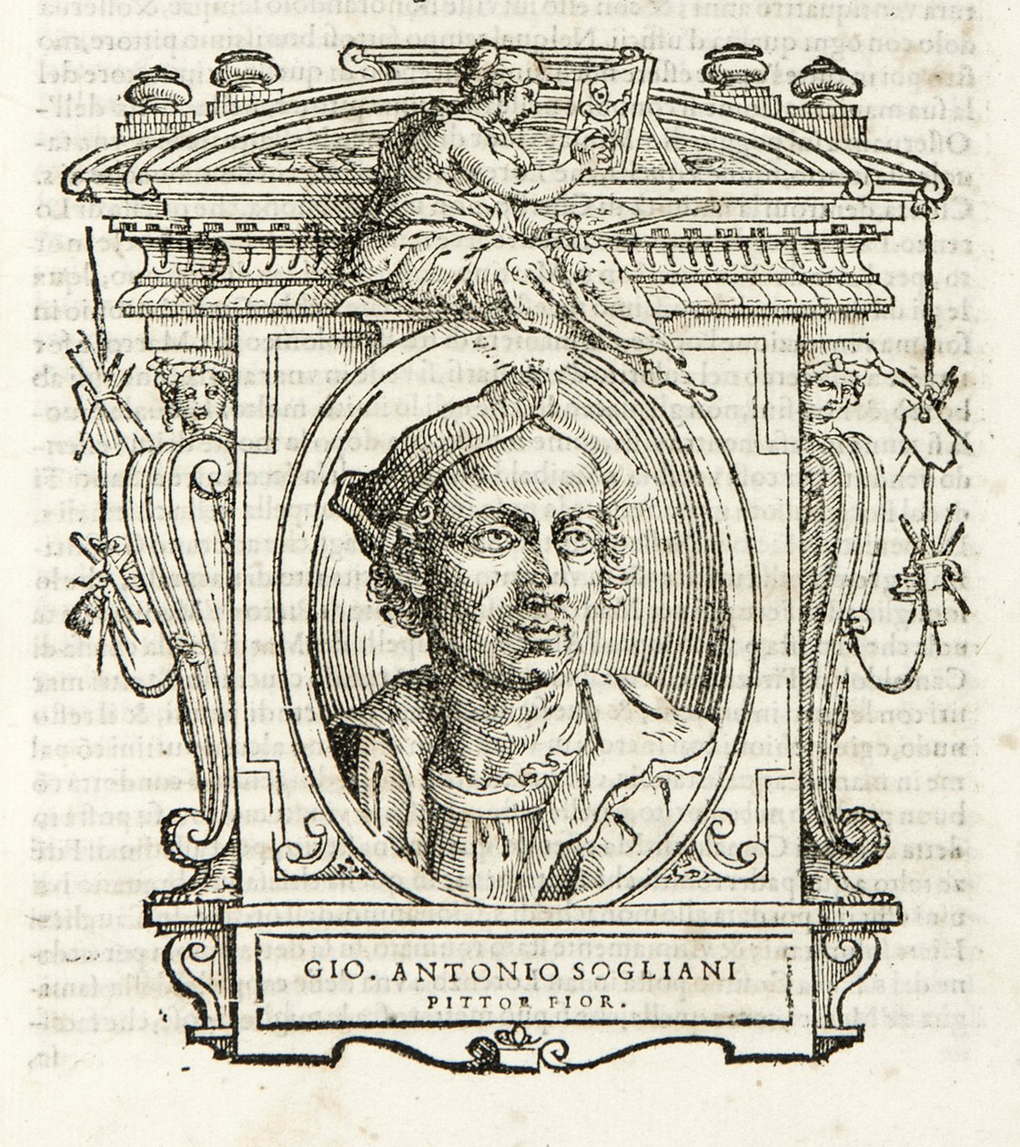 Milan, Biblioteca Braidense, Lives of the Most Excellent Painters, Sculptors, and Architects, Giorgio Vasari 1568, Giovanni Antonio Sogliani by Giorgio Vasari