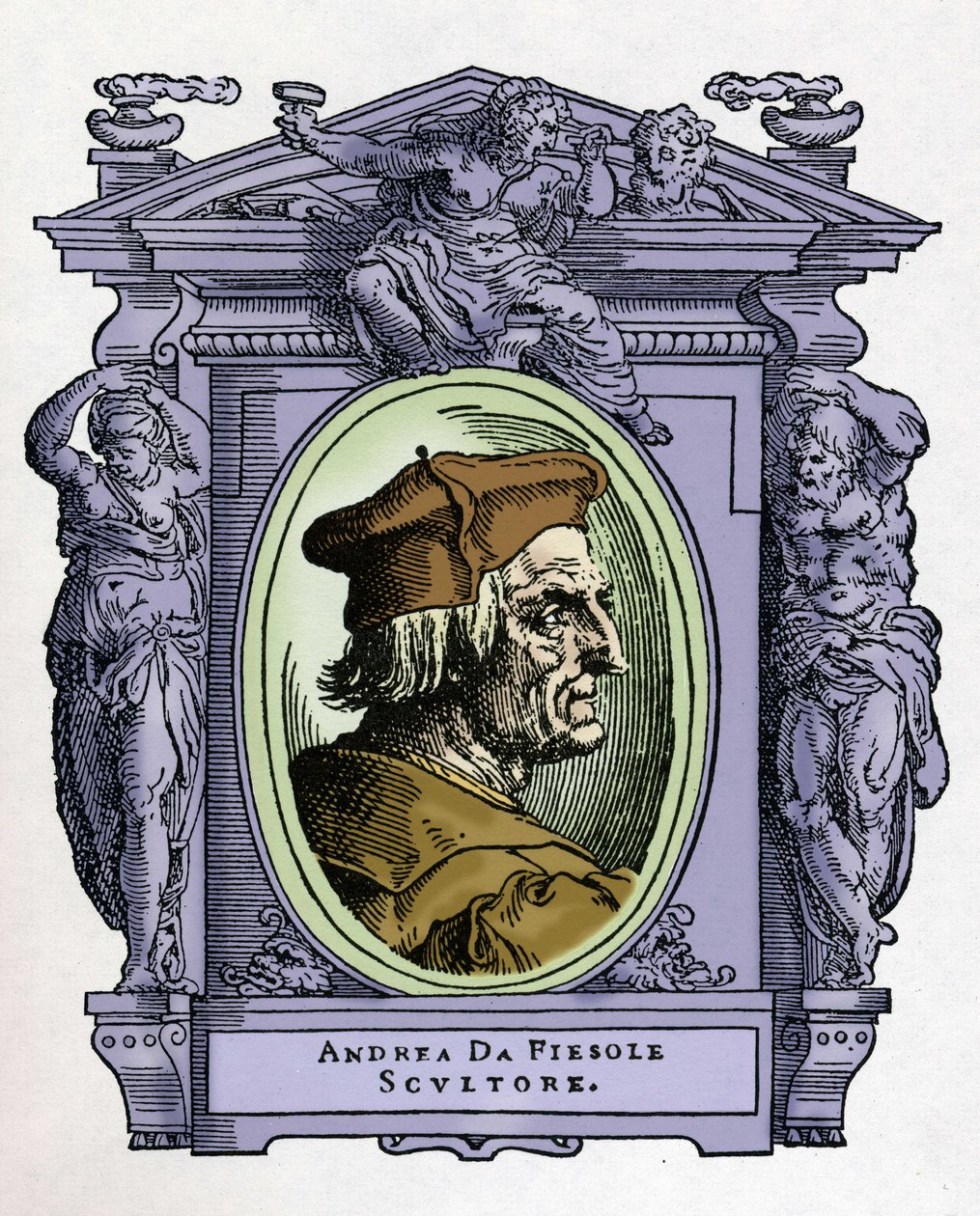 Portrait of Andrea da Fiesole (Andrea Ferrucci) by Giorgio Vasari