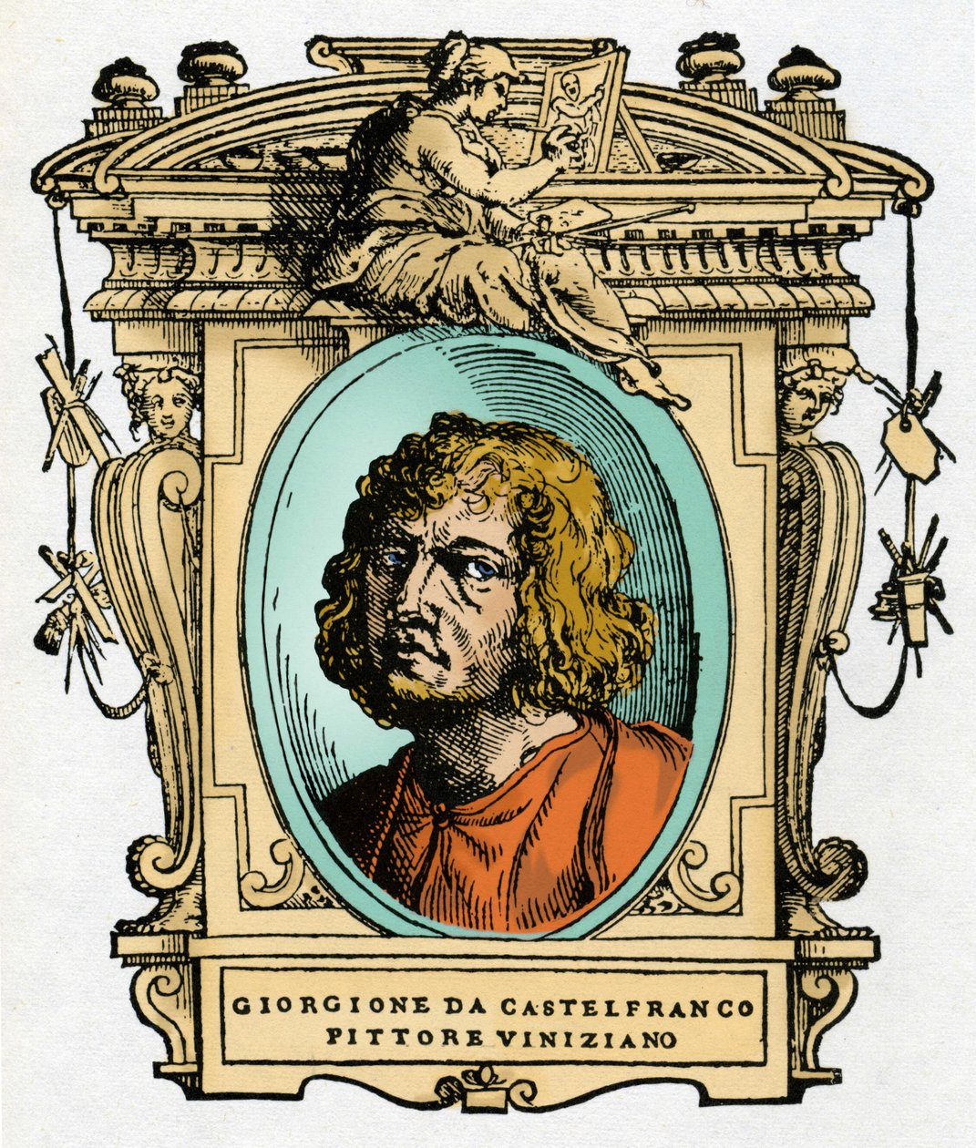 Portrait of Giorgione (Giorgio Zorzi) by Giorgio Vasari