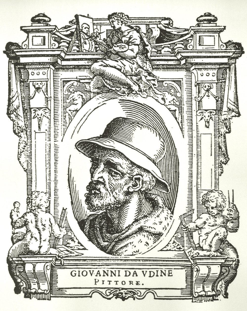 Portrait of Giovanni da Udine by Giorgio Vasari