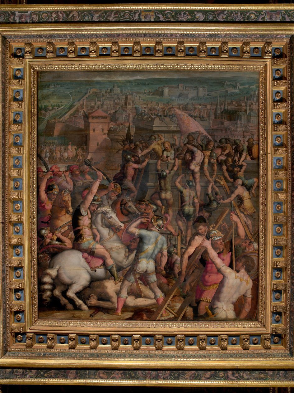 The Taking of Milan by Giorgio Vasari