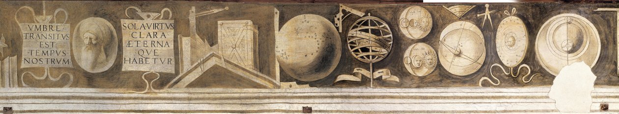 Artes Mechanicae. Frieze in the Casa Pellizzari by Giorgione da Castelfranco