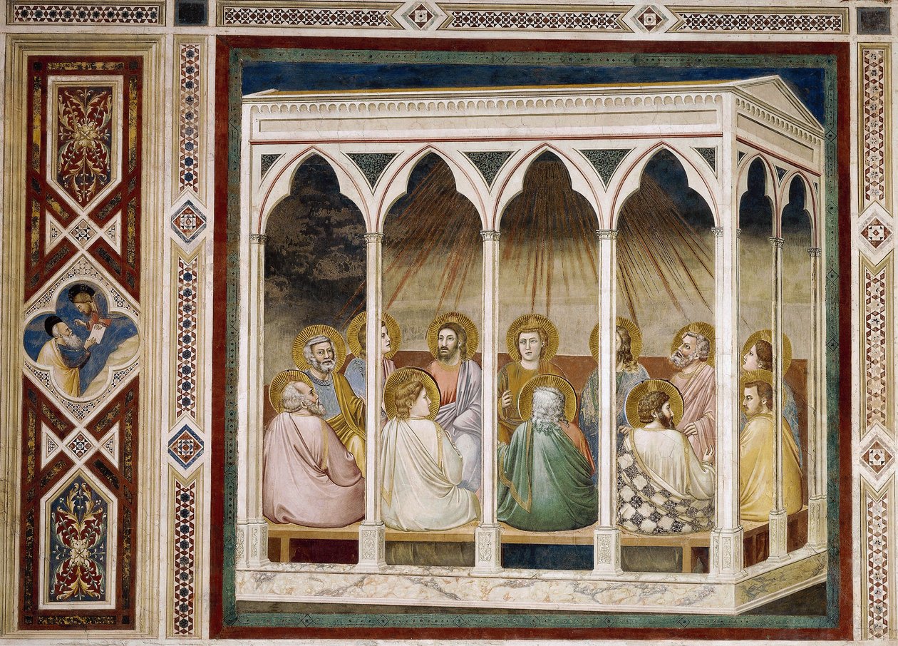 Pentecost (detail) by Giotto (c.1266 1337)