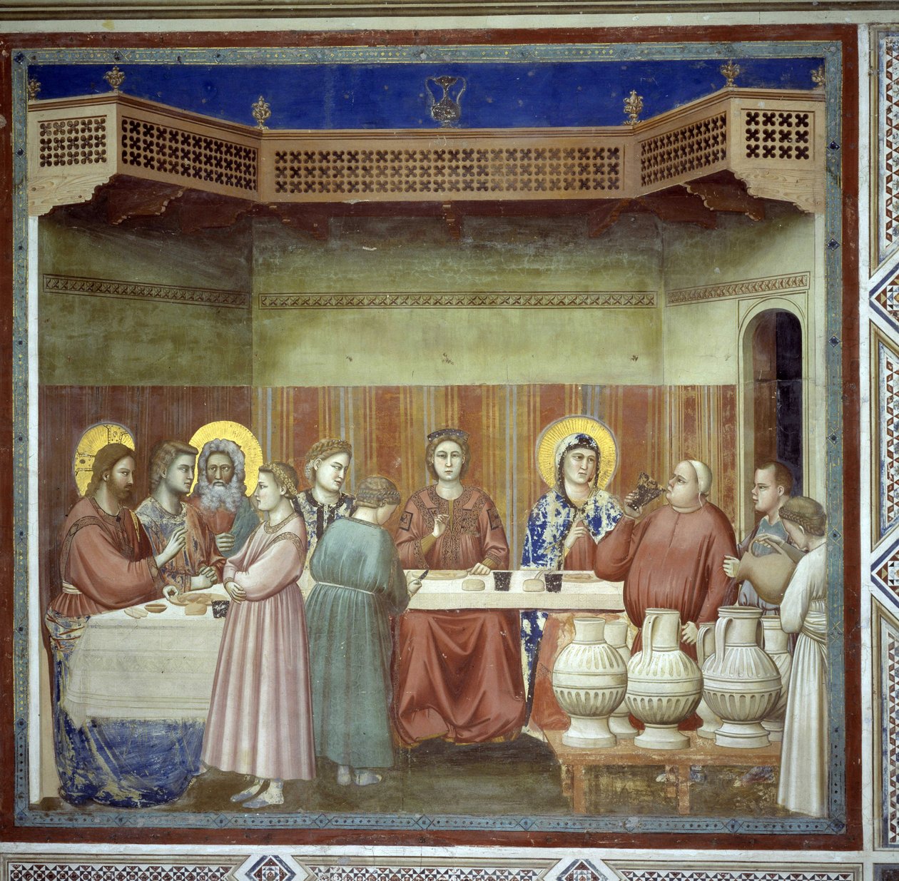 The Wedding at Cana by Giotto (c.1266 1337)