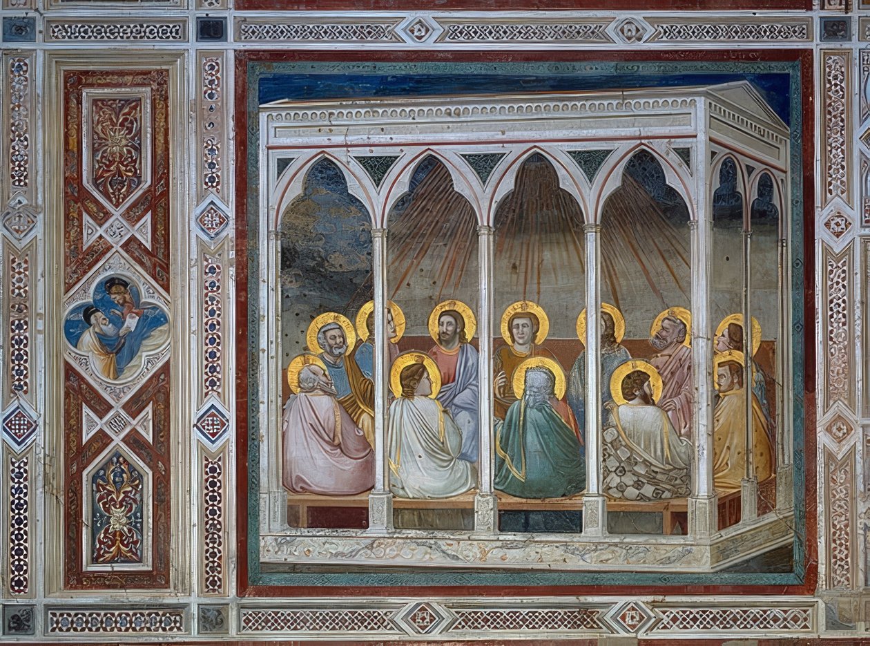 Pentecost by Giotto di Bondone