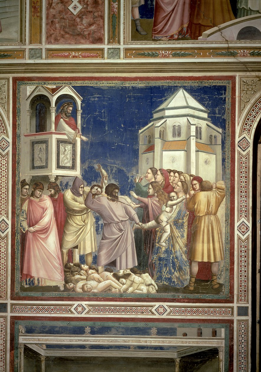 The Massacre of the Innocents by Giotto di Bondone