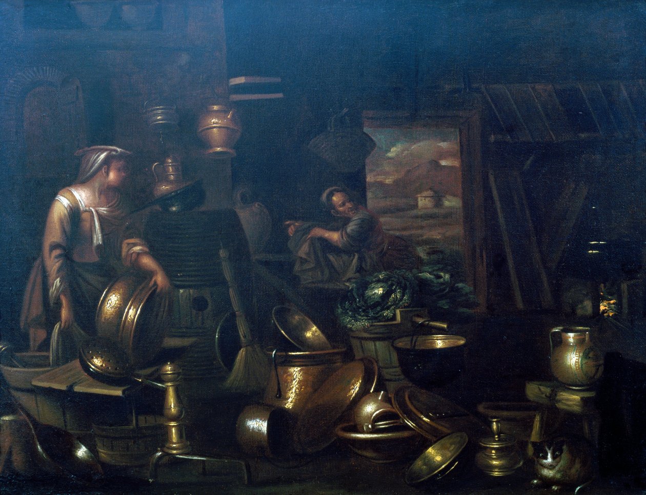 Inside Kitchen by Giovan Domenico Valentino