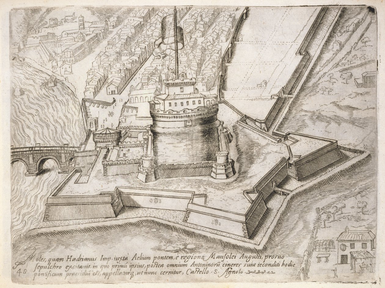 The Tomb of Hadrian, from 