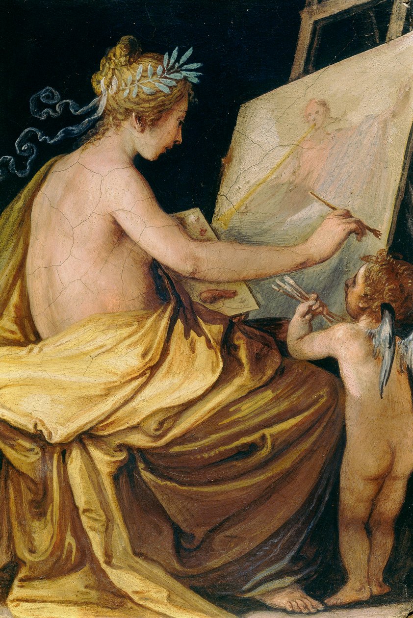 Painting by Giovanni Mannozzi