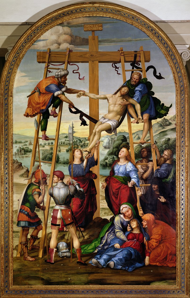 Descent from the Cross by Giovanni Antonio Bazzi Sodoma
