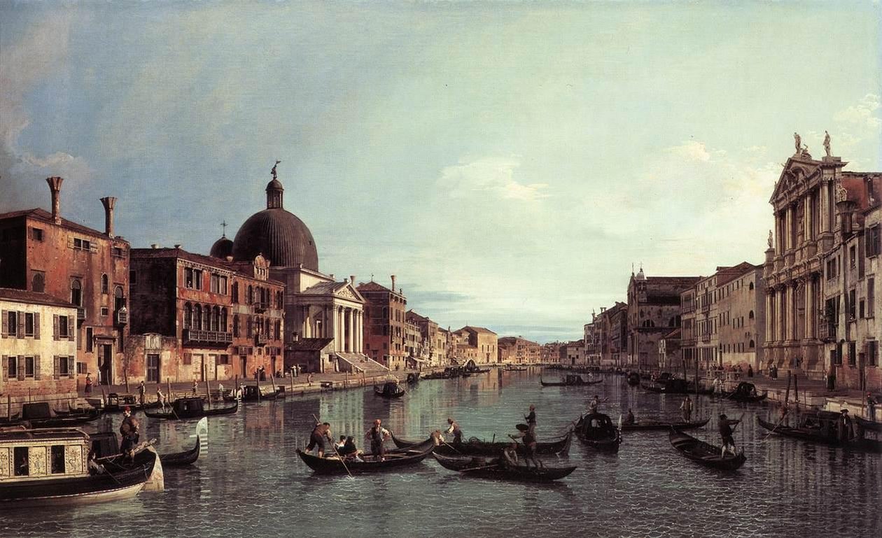 Grand Canal by Giovanni Antonio Canal