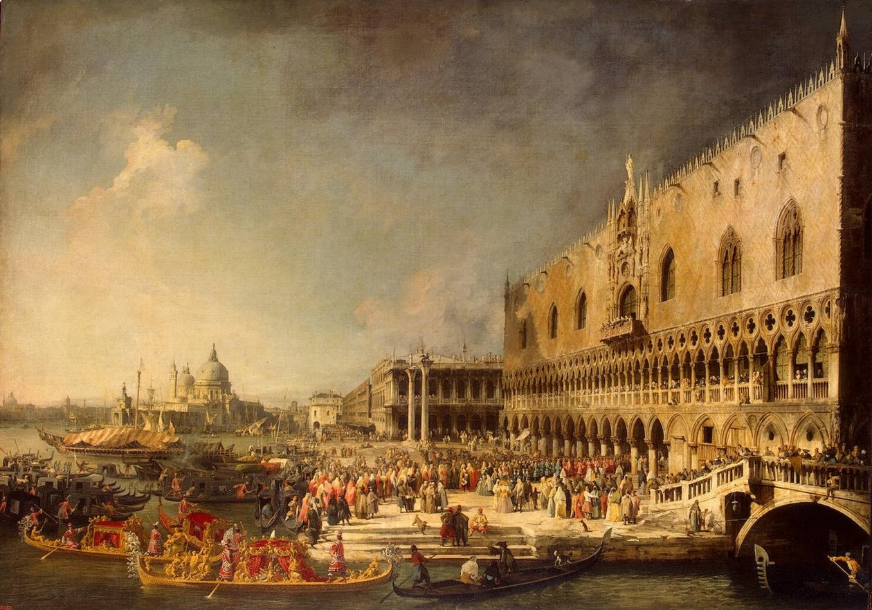 The Reception of the French Ambassador by Giovanni Antonio Canal