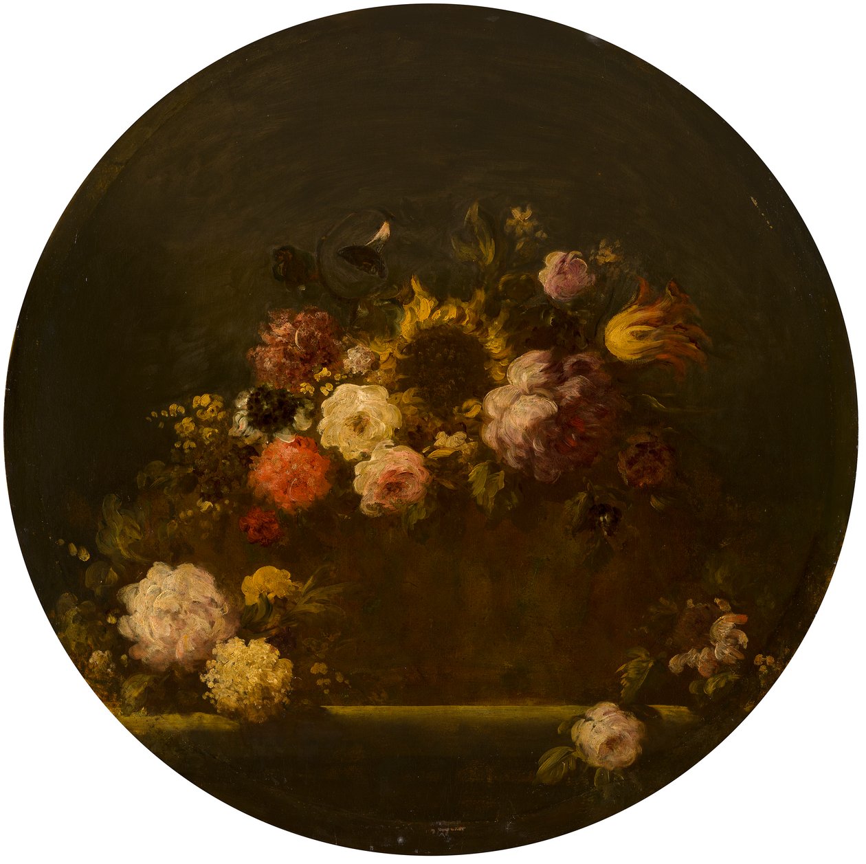 Flowers in a Vase by Giovanni Antonio Pellegrini