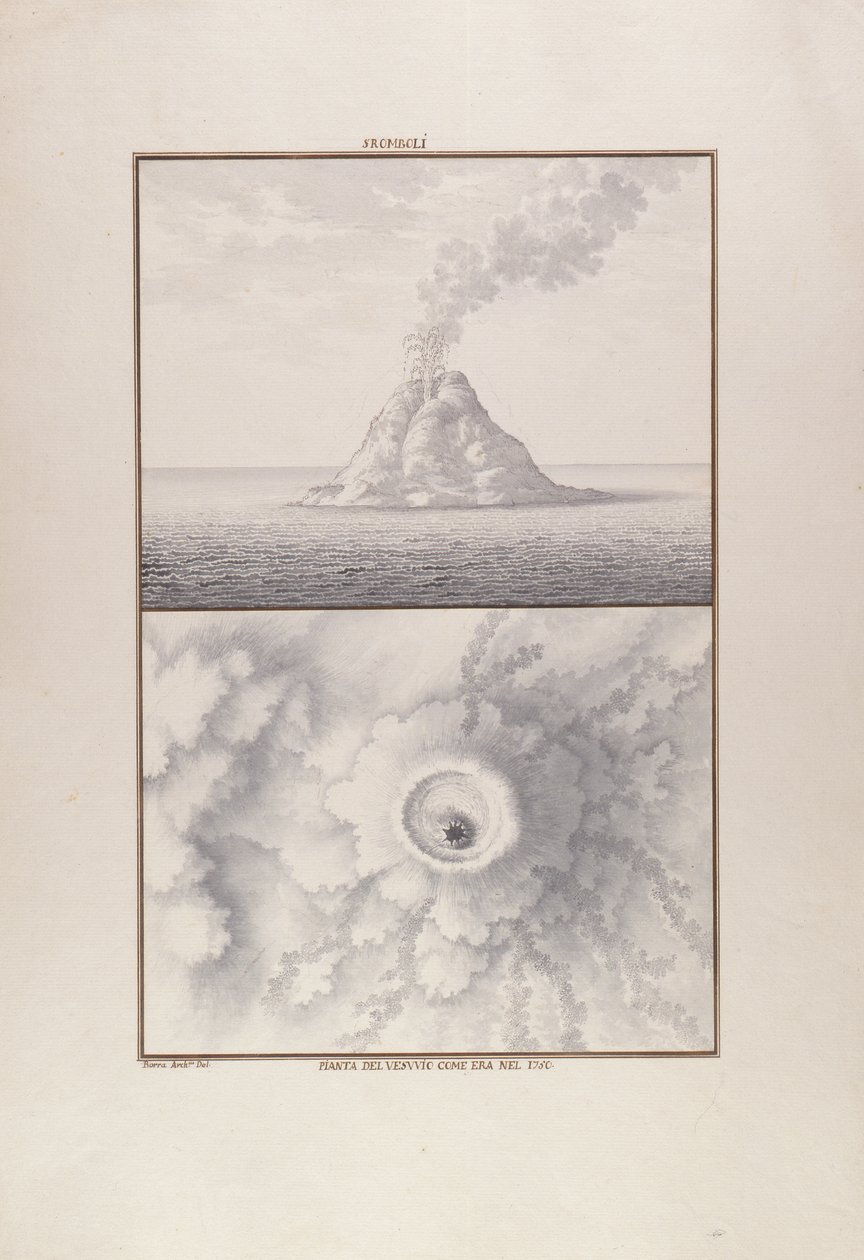 Stromboli by Giovanni Battista Borra