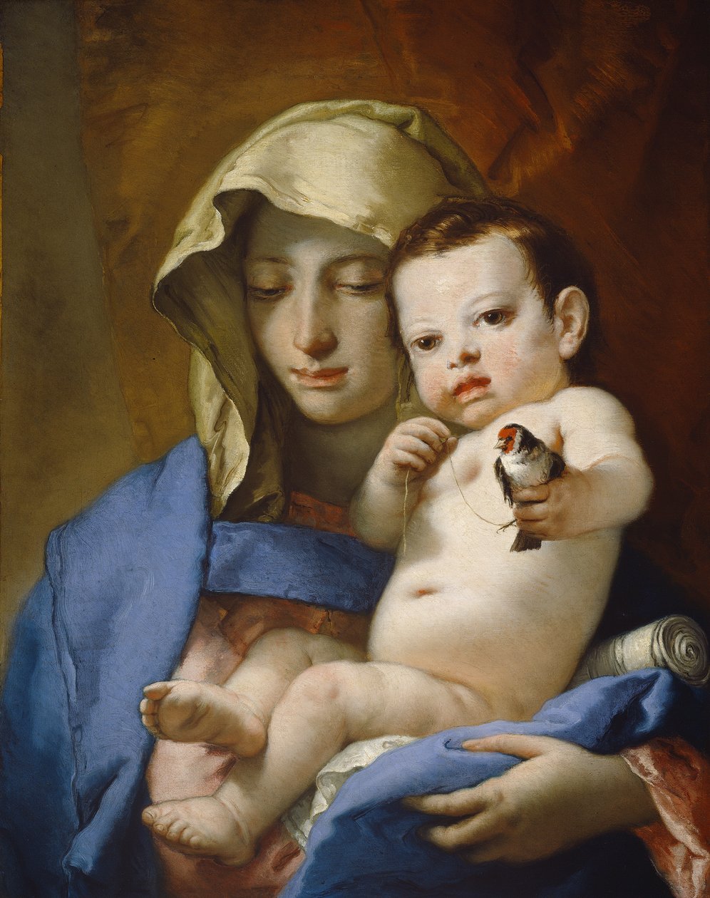 Madonna of the Goldfinch by Giovanni-Battista Tiepolo