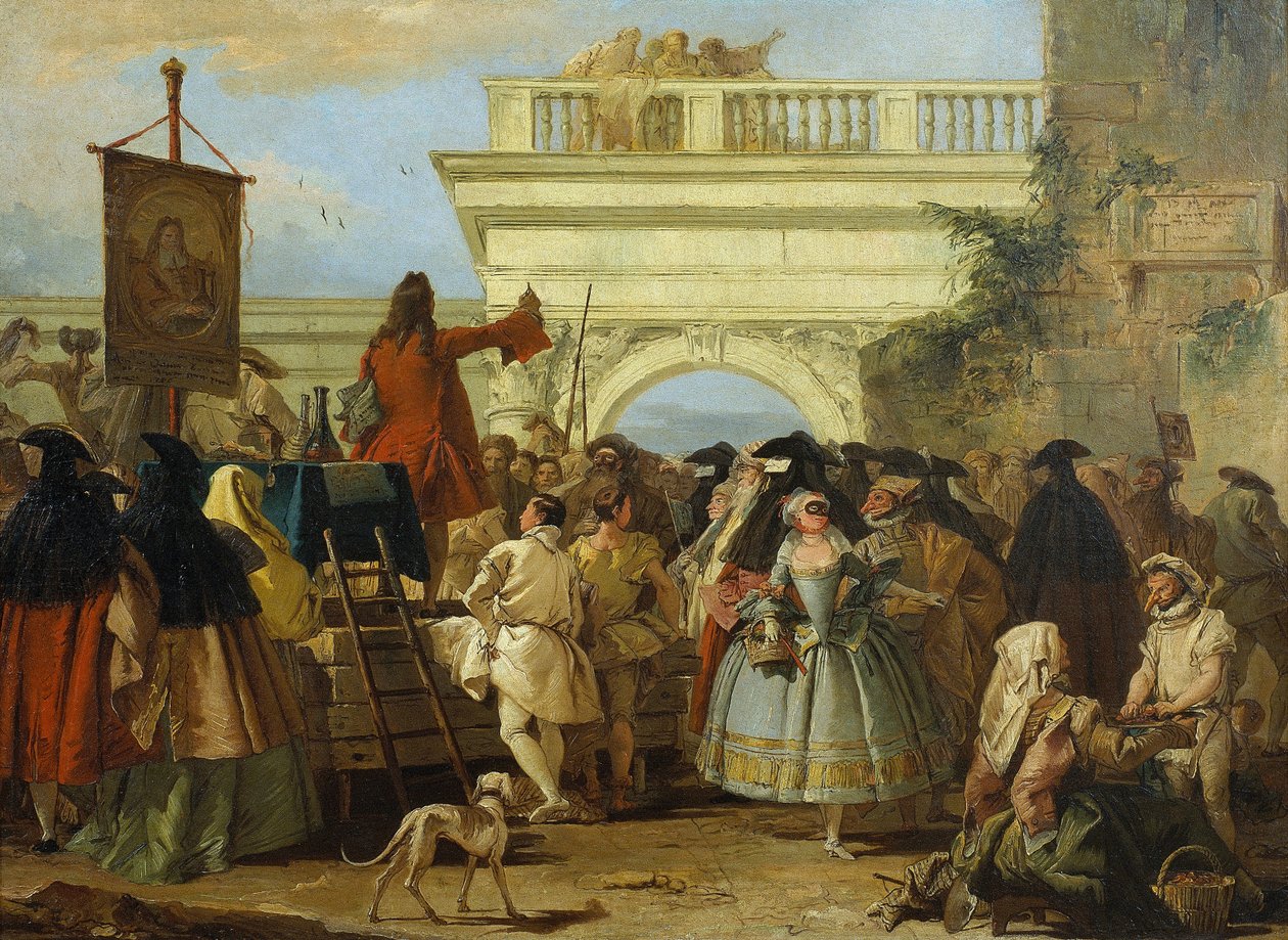 The Charlatan by Giovanni Battista Tiepolo