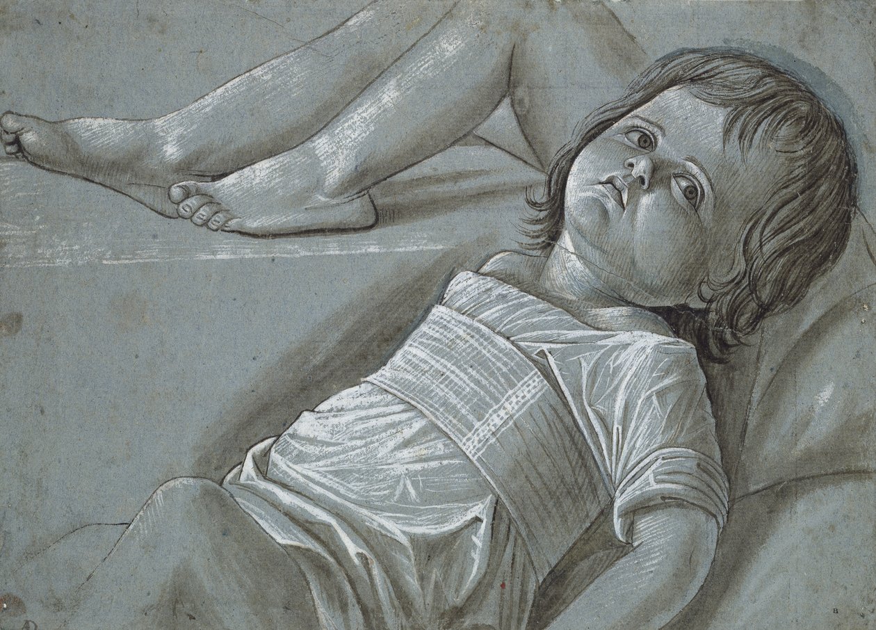 Study for a Recumbent Figure of the Infant Christ by Giovanni Bellini