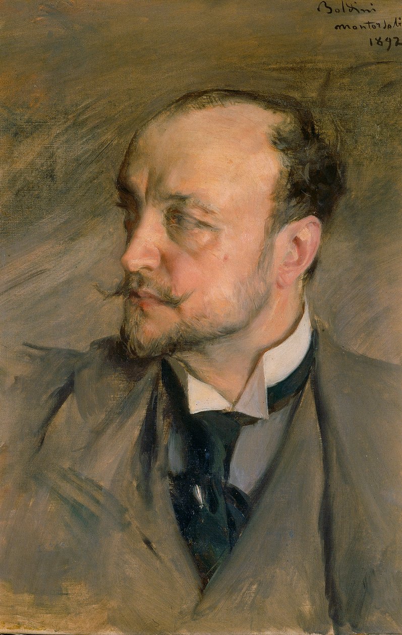 Self Portrait of Giovanni Boldini by Giovanni Boldini