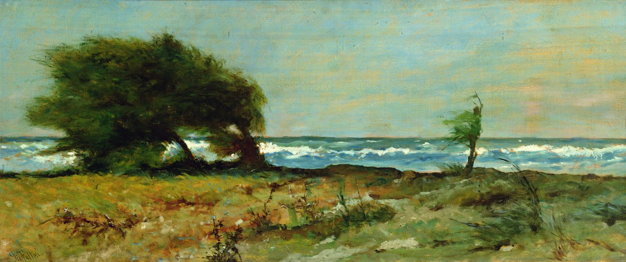 The South-West Wind by Giovanni Fattori